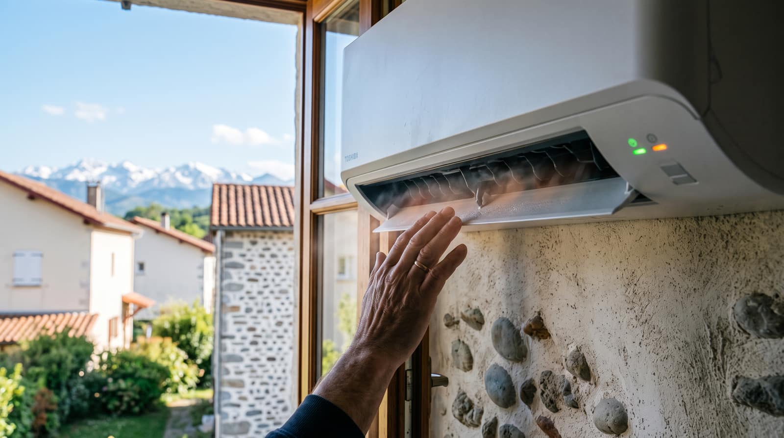 Climatisation qui souffle de l'air chaud : diagnostic rapide